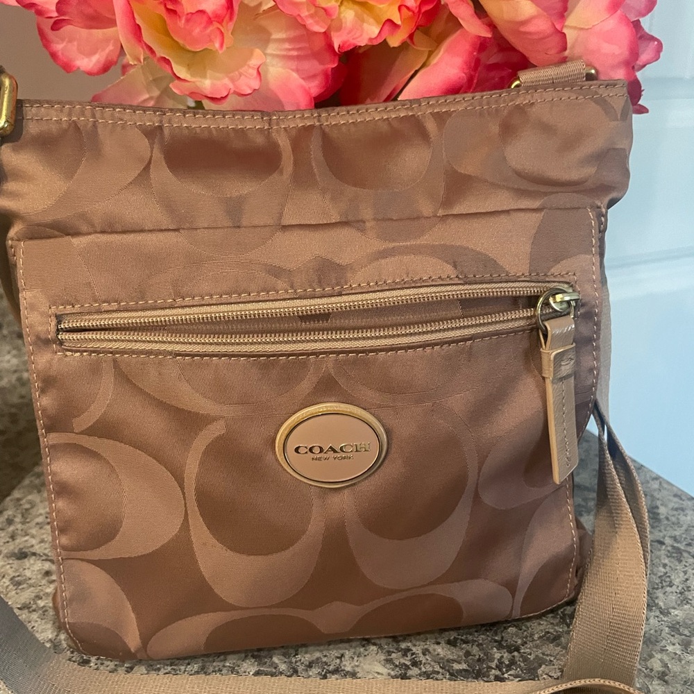 Coach Tan Crossbody Bag